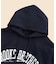 Brooks Brothers×Champion　USAコットン　ラバープリントロゴ　フーデッド　スウェットシャツ　Made in USA