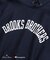 Brooks Brothers×Champion　USAコットン　ラバープリントロゴ　フーデッド　スウェットシャツ　Made in USA