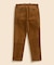 ストレッチコットン　8-Waleコーデュロイ　プレーンフロントパンツ　Regular