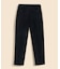 コットン　ブラッシュドツイル　プレーンフロントパンツ　Regular