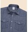 コットンフランネル　デニム　ウエスタン　カジュアルシャツ　Regular Fit