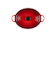 ココット･オーバル チェリーレッド