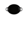 ココット･オーバル マットブラック (BM)