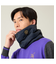 ロゴキルティングネックウォーマー
