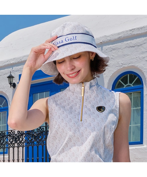 モノグラムバケットハット｜ニッサゴルフの通販｜&mall（アンドモール