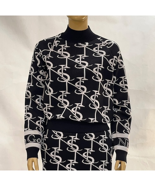 レディース】モノグラム柄ニットセーター｜ニッサゴルフの通販｜&mall