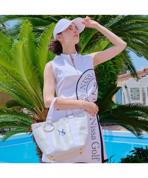 モノグラムトートバッグ｜ニッサゴルフの通販｜&mall（アンドモール