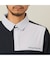 【Men's】カラーブロック長袖ポロ