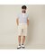 【Men's】【接触冷感／UVカット／撥水】パンチングショートパンツ
