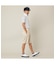 【Men's】【接触冷感／UVカット／撥水】パンチングショートパンツ