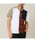 【Men's】カラーブロック半袖シャツ