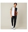 【Men's】カラーブロック半袖シャツ