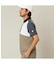 【Men's】カラーブロック半袖シャツ