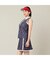 【Women's】【セットアップ可】マリーンプリントスカート