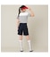 【Women's】【吸水速乾】ハーフジップボーダーポロ