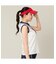 【Women's】【セットアップ可】マリーンプリントノースリーブ