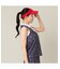 【Women's】【セットアップ可】マリーンプリントノースリーブ