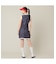 【Women's】【セットアップ可】マリーンプリントノースリーブ