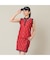 【Women's】【セットアップ可】マリーンプリントノースリーブ