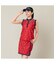【Women's】【セットアップ可】マリーンプリントノースリーブ