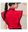 【Women's】【吸水速乾】ラッフルスリーブプルオーバー