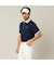 【Men's】ロゴ襟アクティブポロシャツ