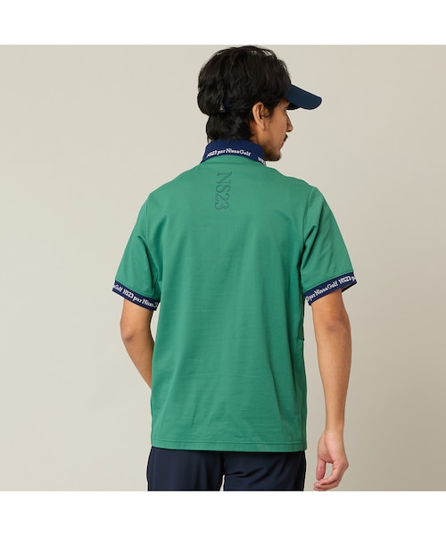 Men's】ロゴ襟アクティブポロシャツ｜ニッサゴルフの通販｜&mall