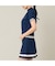 【Women's】【セットアップ可】ニットフレアスカート