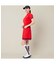 【Women's】【セットアップ可】ニットフレアスカート