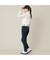 【Women's】【ストレッチ】サイドプリントパンツ