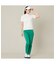 【Women's】【ストレッチ】サイドプリントパンツ
