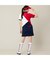 【Women's】【吸水速乾】マリーンフラッグポロワンピース