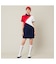 【Women's】【吸水速乾】マリーンフラッグポロワンピース