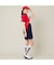 【Women's】【吸水速乾】マリーンフラッグポロワンピース