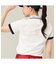 【Women's】ロゴ襟アクティブポロシャツ