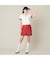 【Women's】ロゴ襟アクティブポロシャツ