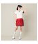 【Women's】ロゴ襟アクティブポロシャツ