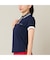 【Women's】ロゴ襟アクティブポロシャツ