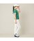 【Women's】ロゴ襟アクティブポロシャツ