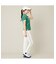 【Women's】ロゴ襟アクティブポロシャツ