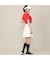 【Women's／吸水速乾／UVカット／接触冷感】ロゴ編み半袖ポロシャツ