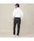 【Men's／接触冷感／UVカット／透け防止】超フルダル遮熱パンツ