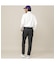 【Men's／接触冷感／UVカット／透け防止】超フルダル遮熱パンツ