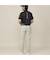 【Men's／接触冷感／UVカット／透け防止】超フルダル遮熱パンツ