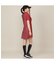 【Women's】モノグラムプリントワンピース