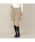 【Women's／接触冷感／撥水性／セットアップ対応】軽量ストレッチハーフパンツ