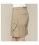 【Women's／接触冷感／撥水性／セットアップ対応】軽量ストレッチハーフパンツ
