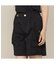 【Women's／接触冷感／撥水性／セットアップ対応】軽量ストレッチハーフパンツ