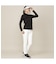 【Women's】AddElm 長袖モックネック