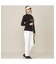 【Women's】AddElm 長袖モックネック